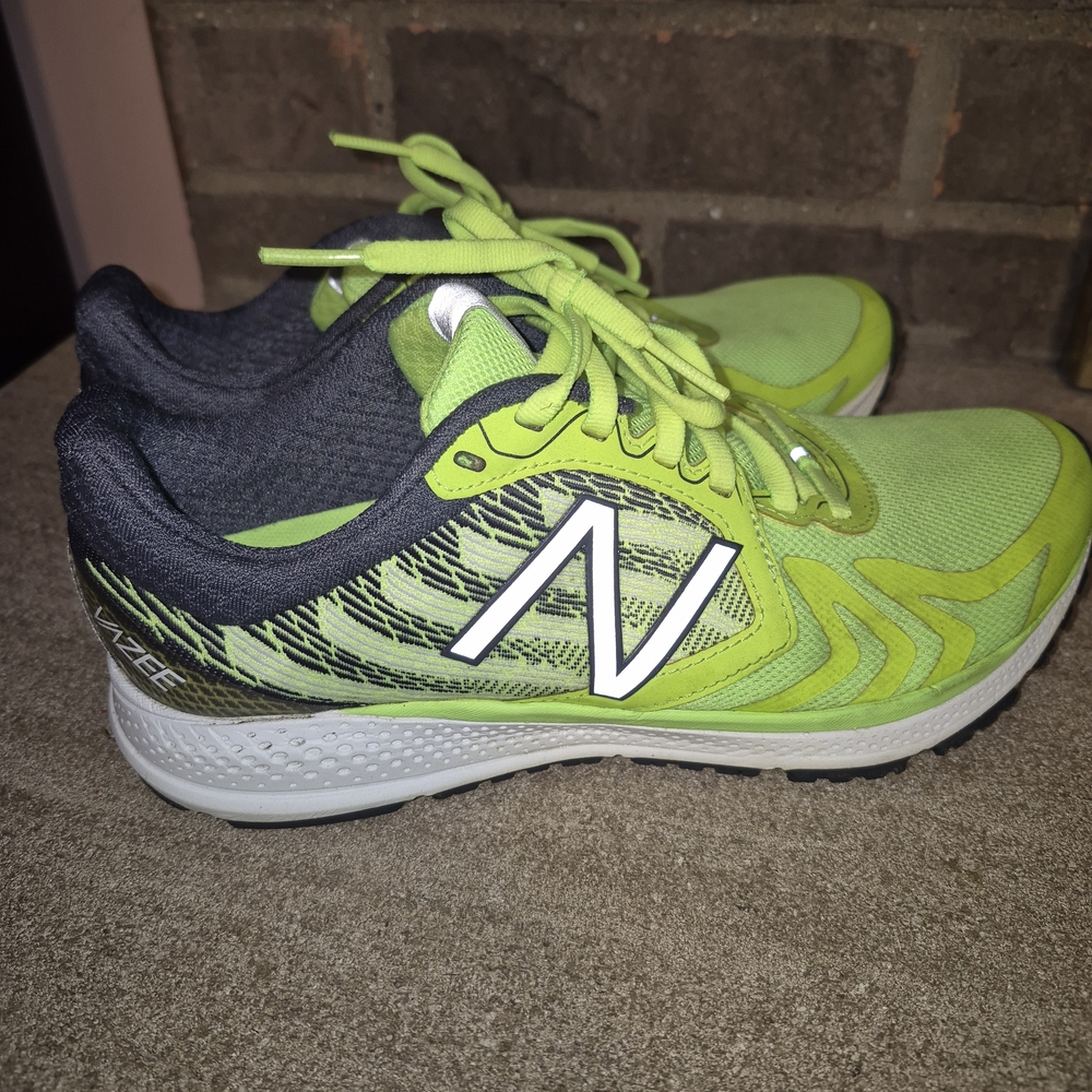 Women's New Balance Neon Green Sneakers - Picture 2 of 4